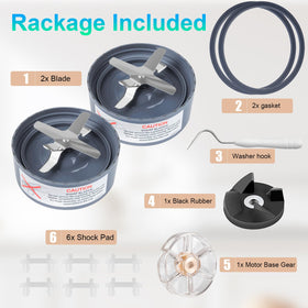 GuanQiao NutriBullet 600W/Pro900W fit for reliable replacement parts