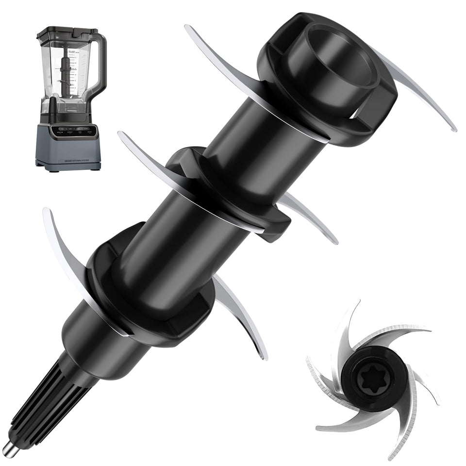 GuanQiao six-blade replacement for 72oz Ninja pitcher, durable stainless steel.