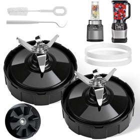 GuanQiao 7-fins extractor blade for Ninja blenders, durable replacement.
