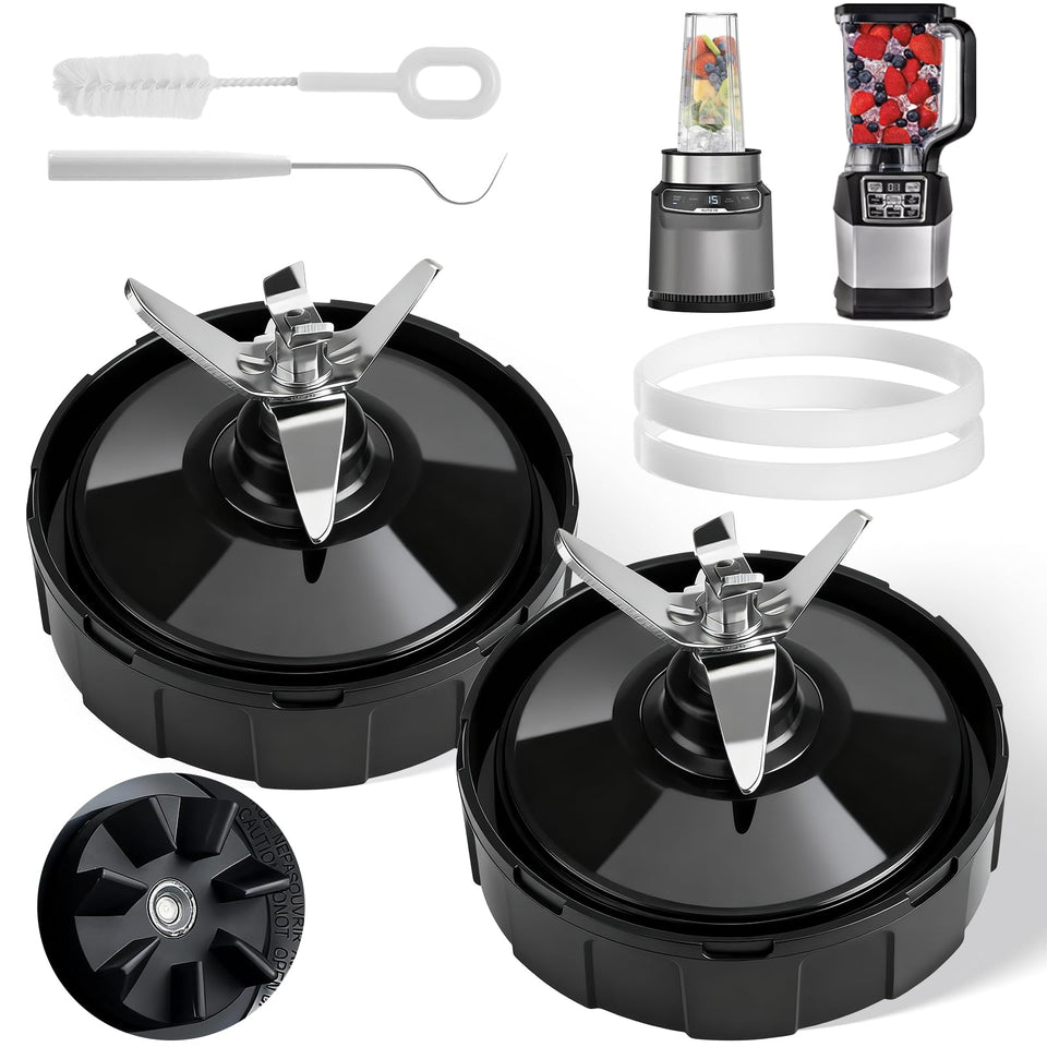 GuanQiao 7-fins extractor blade for Ninja blenders, durable replacement.