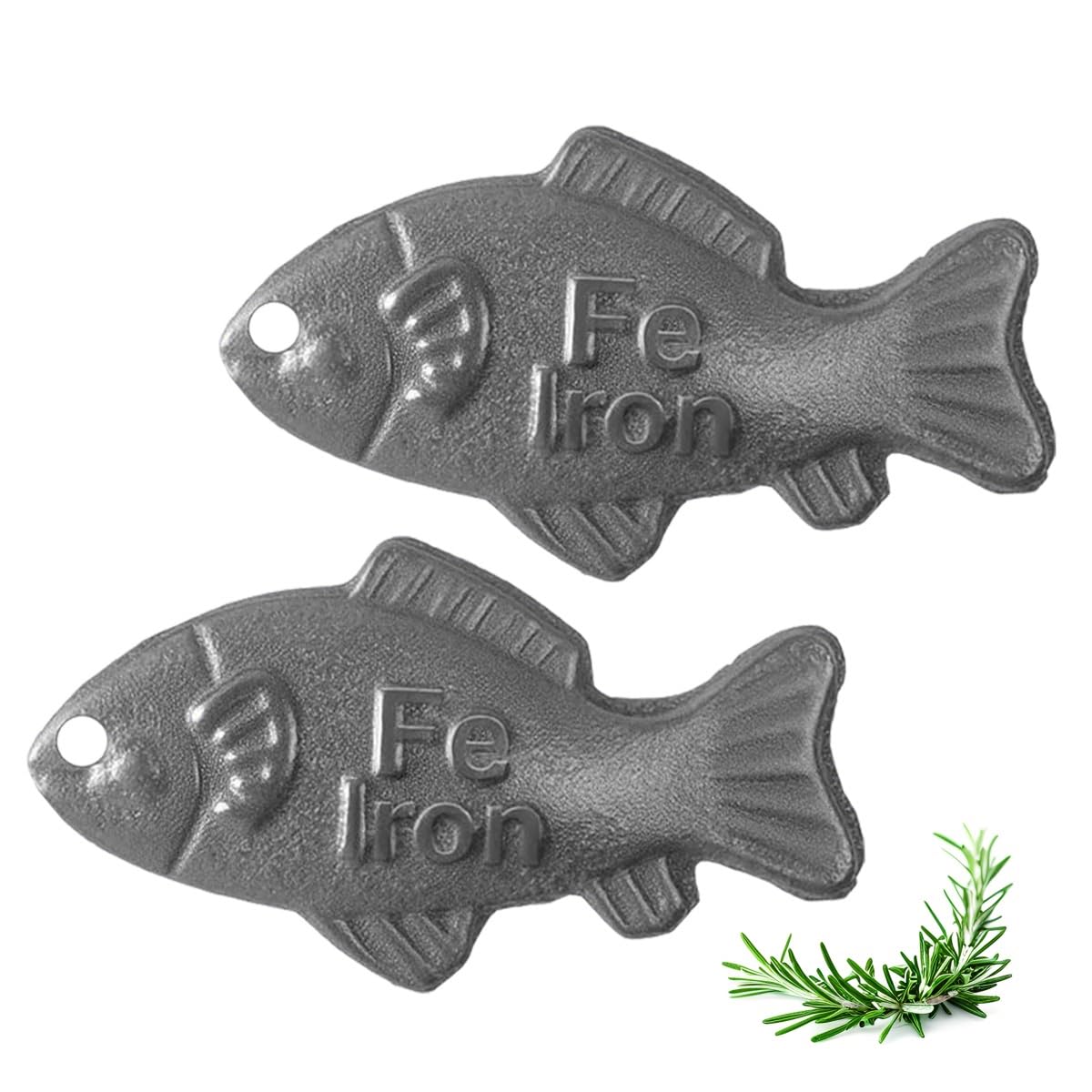 GUCHO Iron Fish snapper-shaped design enhances natural iron infusion during cooking.