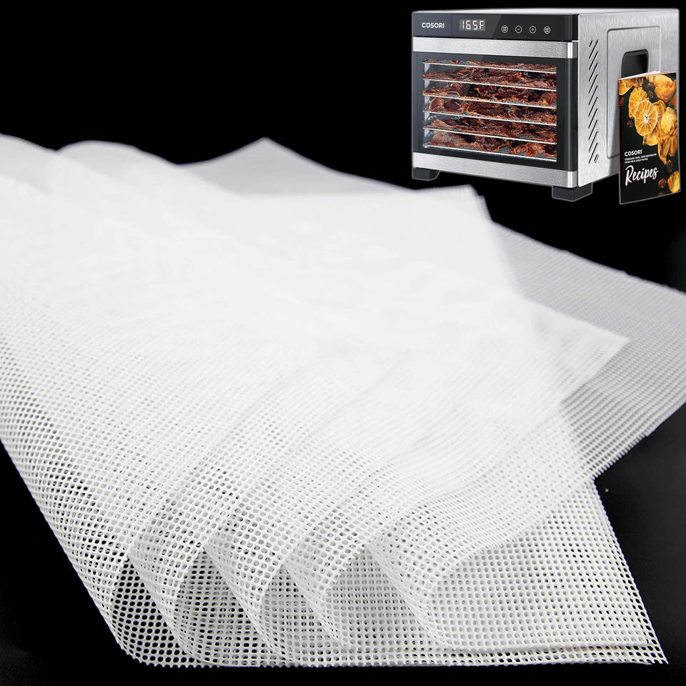 GUCUJI silicone dehydrator sheets for COSORI CP267-FD with reusable non-stick surface