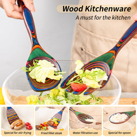 Gudamaye non-stick pan protection, soft, scratch-free utensil.