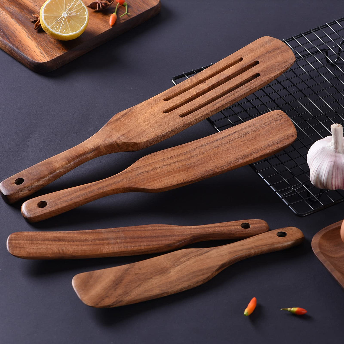 Gudamaye mini spurtle for precise stirring in small batches