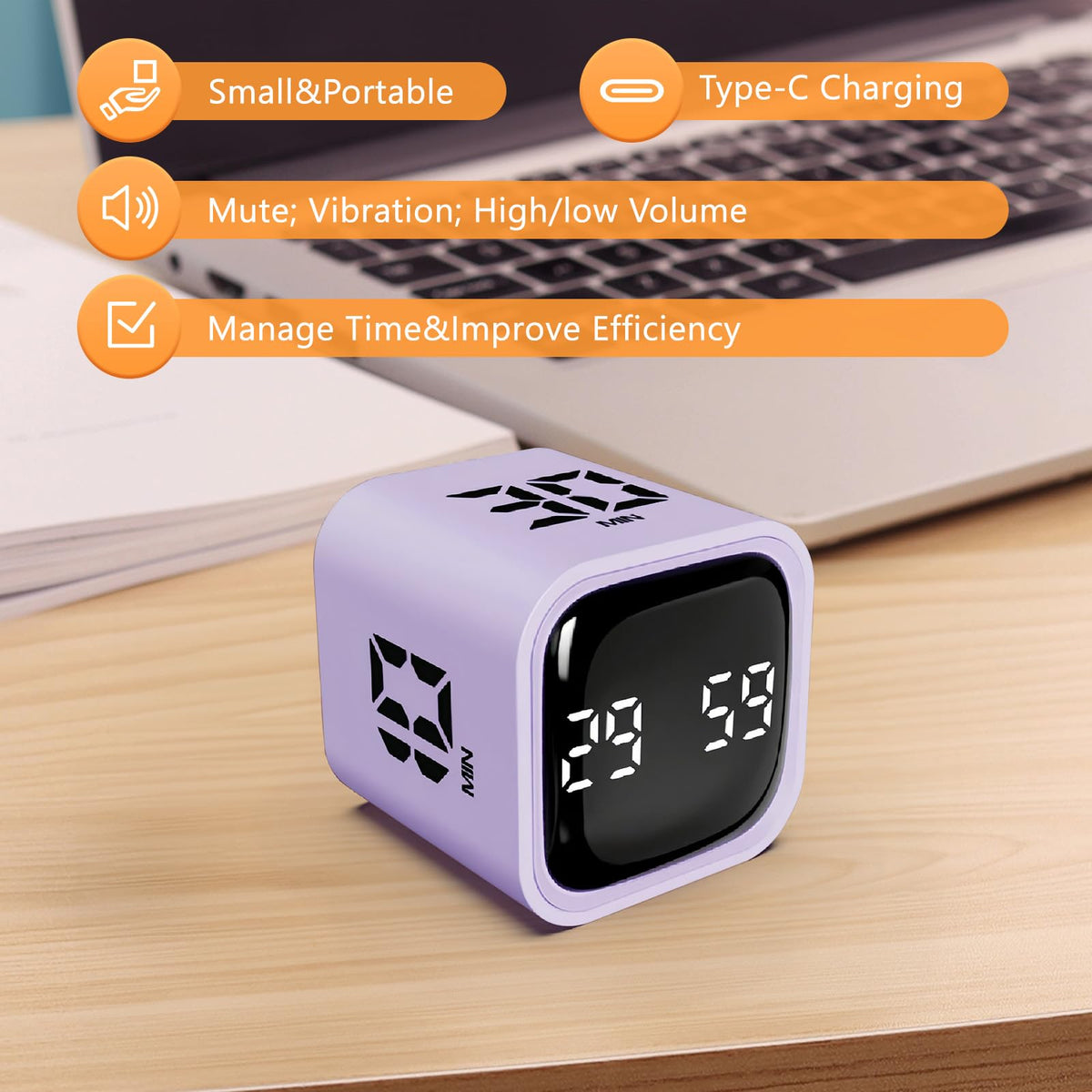 GuDoQi cube timer display shows clear remaining time
