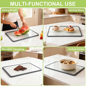 GUGEMEI clear glass design adds a modern touch to any kitchen.
