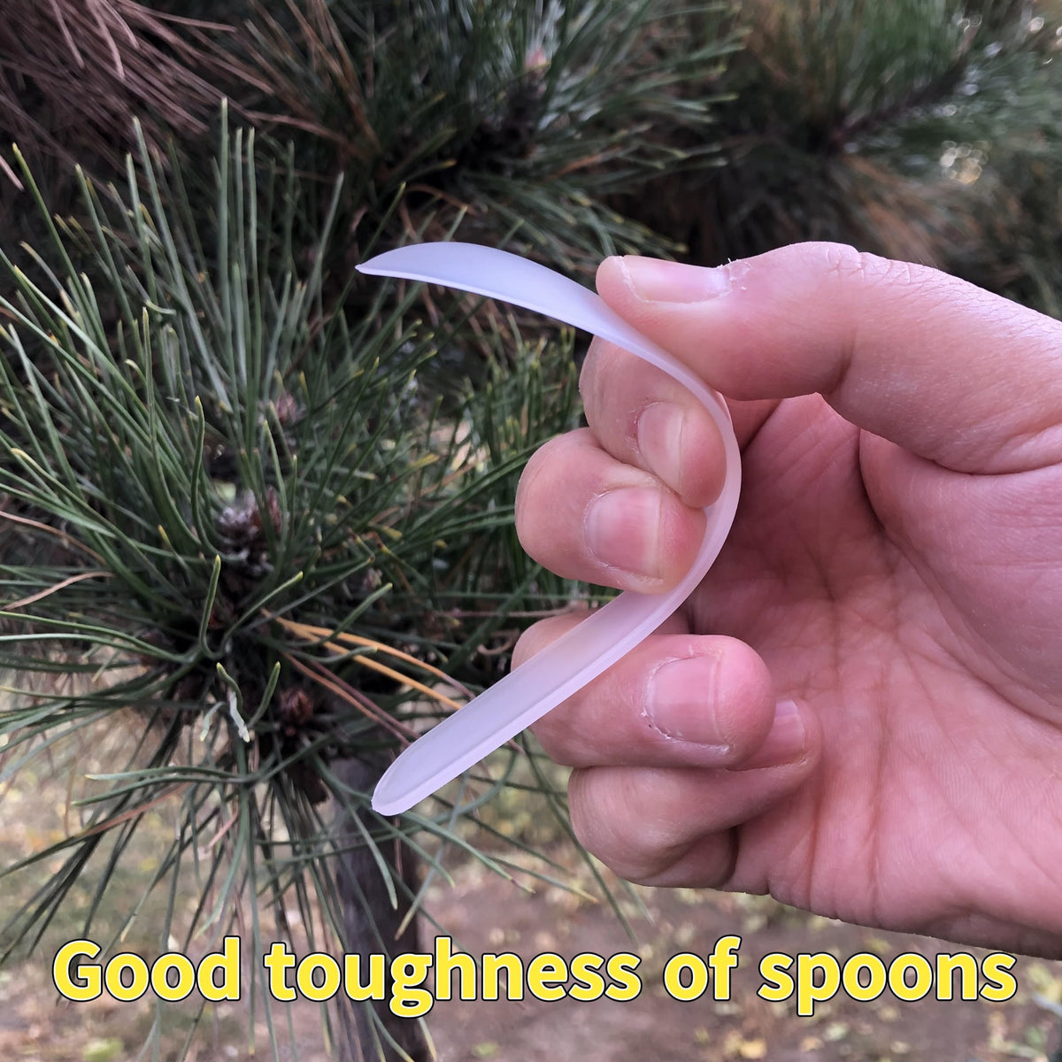 Gugowin individually wrapped spoons for clean storage and on-the-go use