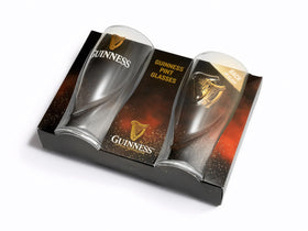 Guinness 20oz glass close-up highlighting smooth rim for better pours