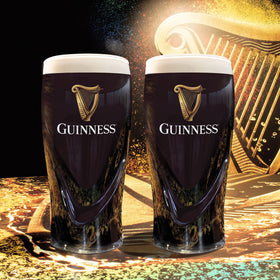 Guinness 20oz glass gift-pack ideal for beer lovers