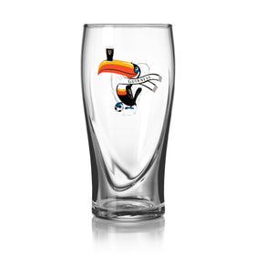 Guinness 20oz pint glasses, heavy-duty pub quality for home bars