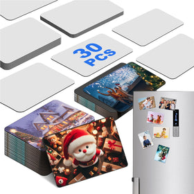 Guiqulai sublimation magnet blank 4x3 inch ready for personalized fridge decor.