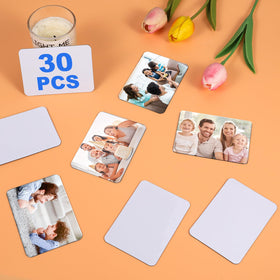 Guiqulai sublimation magnet blank bulk pack for DIY fridge decor projects.