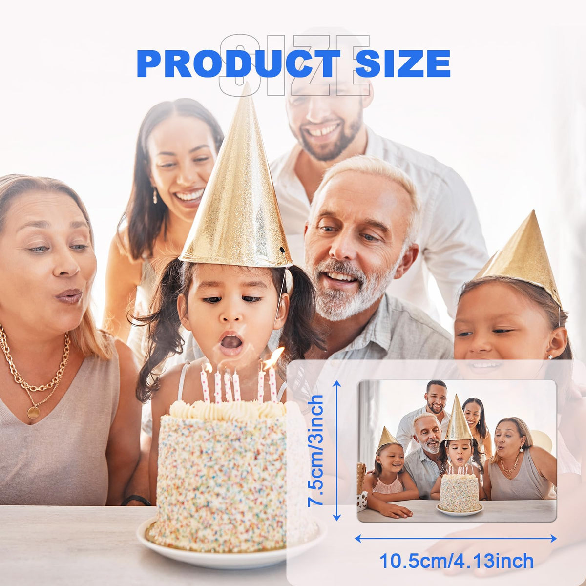 Guiqulai sublimation magnet blank with coating for vibrant custom prints on metal surface.