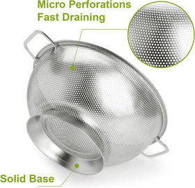 Gulex dishwasher-safe strainer simplifies cleanup after meals.