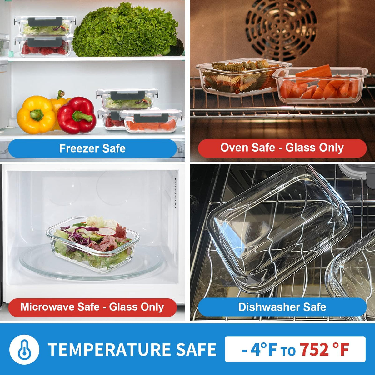 GULFLIN glass is dishwasher safe, simplifying cleanup after meals.