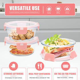 GULFLIN stackable glass saves cabinet space and stays organized.