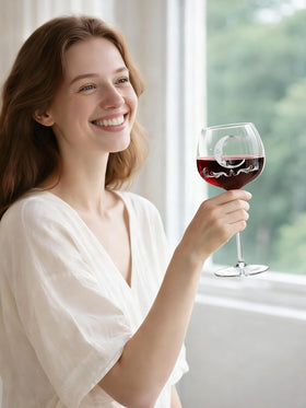 Gumry 16oz stemmed wine glass for versatile drinking experiences