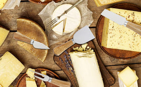 Guojanfon cheese spatula knife spread and serve with control