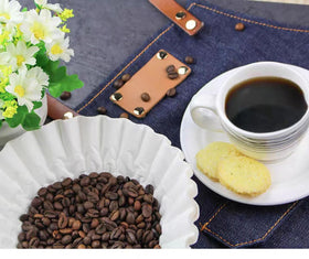 Guo's Hyekbe 12-cup filters sheet stack for organized, ready-to-dispense supplies.
