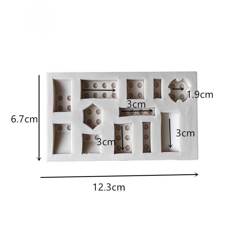 Guratapa building bricks robots mold ready for candy or jelly craft with flexible surface