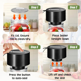 GURITHE cordless sealer ideal for travel, RV trips, and camping