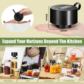 GURITHE one-touch operation on a compact sealing device in a kitchen
