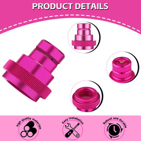 GURUDAR connector supports safe, reseal-friendly carbonation for home beverages.