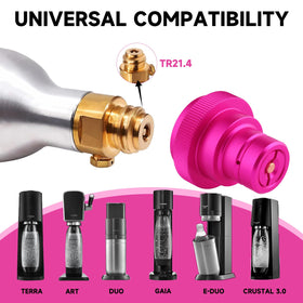GURUDAR adapter fits TR21-4 male valve for versatile compatibility.