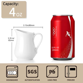 Gurygo drip-free pouring spout supports mess-free coffee or sauce serving.