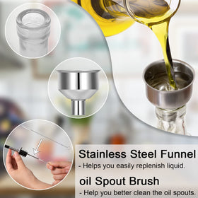 Gusnilo dispenser set with funnel included.
