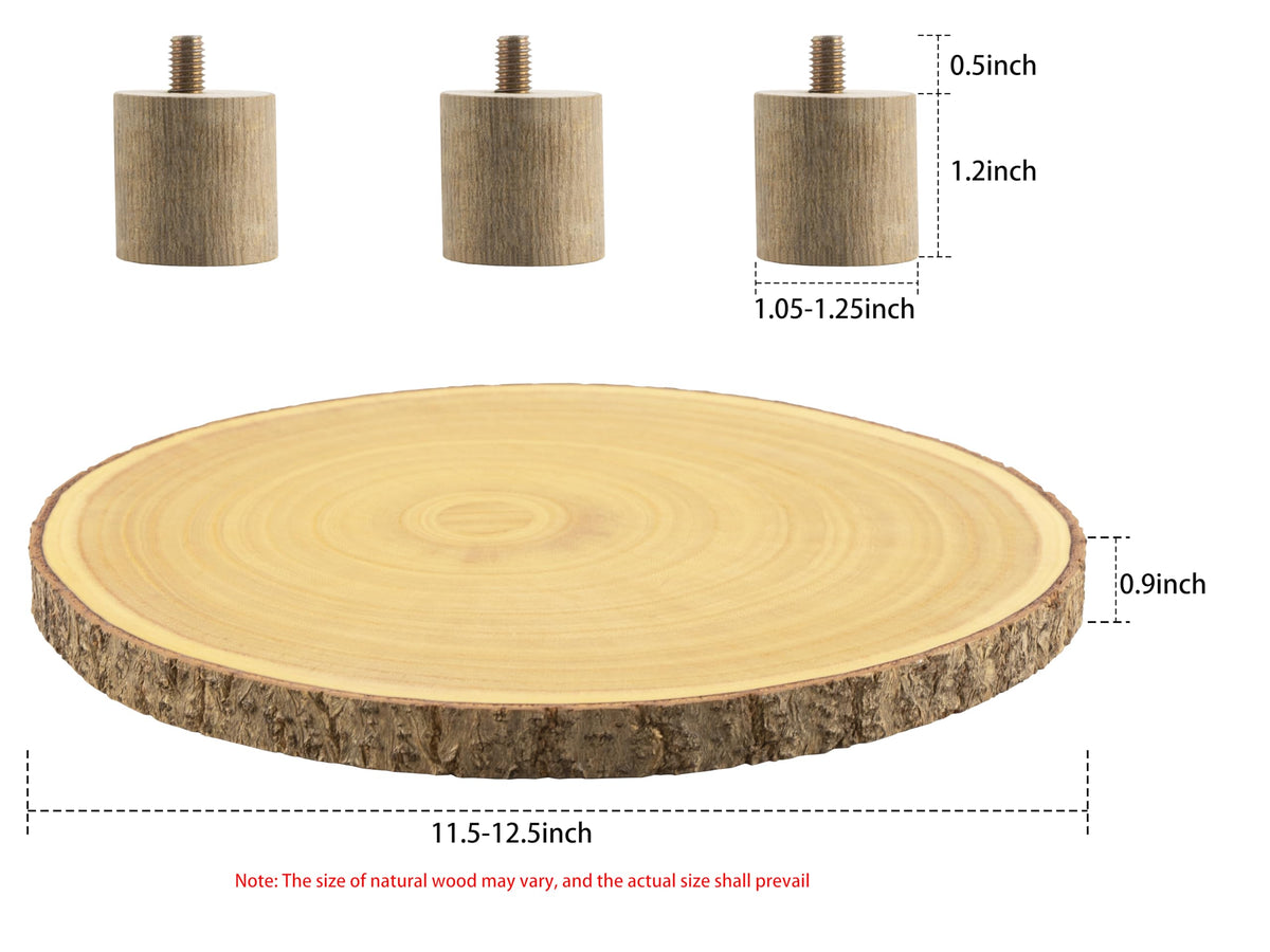 Gusnilo sturdy legs ensure stable placement for heavy cakes.