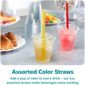 GUSTO cups are crystal-clear to showcase drinks and toppings.
