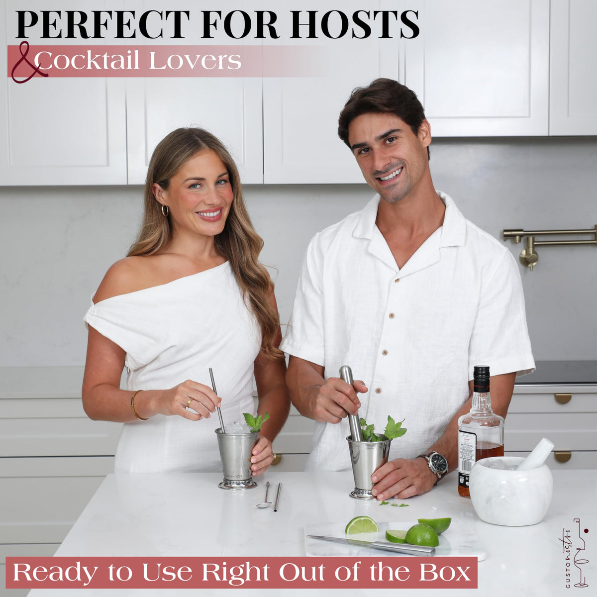Gusto Nostro durable stainless steel set for daily use