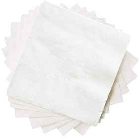 GUSTO white beverage napkins bulk 1000 for busy bars and events.