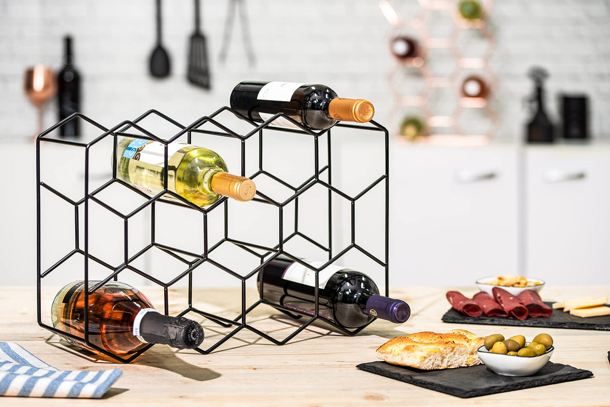 Gusto Nostro wine rack doubles as chic decor for modern homes