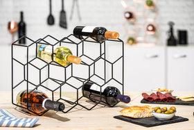 Gusto Nostro wine rack doubles as chic decor for modern homes