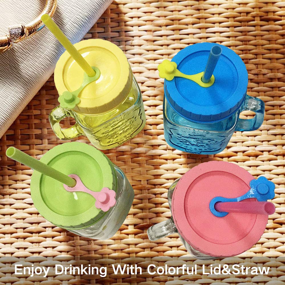 Gute silicone stoppers enable color customization and easy jar access