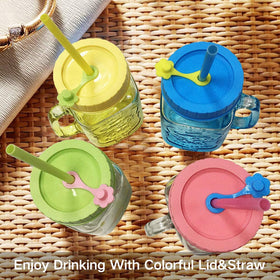 Gute silicone stoppers enable color customization and easy jar access