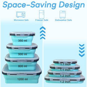 Guyuyii container collapsed to 1/3 size for compact RV storage