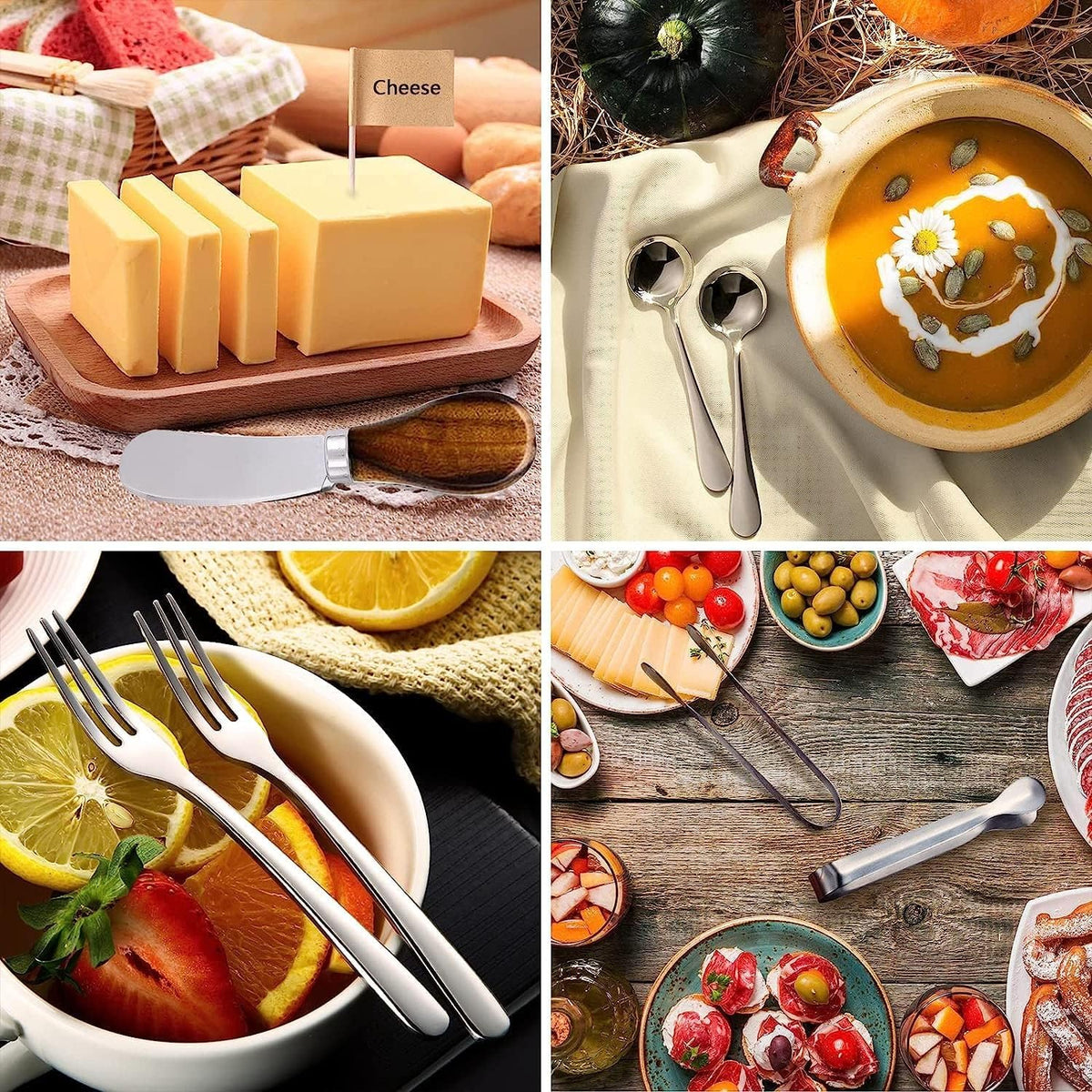 GUZE-US mini serving tongs for easy serving