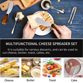 GUZE-US mini tongs in stainless steel for easy serving