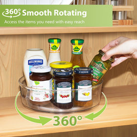 Guzon Lazy Susan 360-rotation view highlighting easy access to items