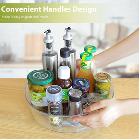 Guzon kitchen turntable saves space on shelves