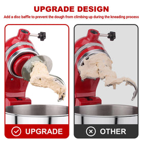 GVODE 304 stainless steel construction resists rust for long-lasting use