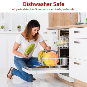 Sturdy, food-grade stainless steel GVODE attachment designed for durable kitchen use.