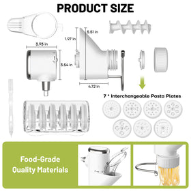 GVODE fusilli and bucatini extrusion offering varied textures for dishes.
