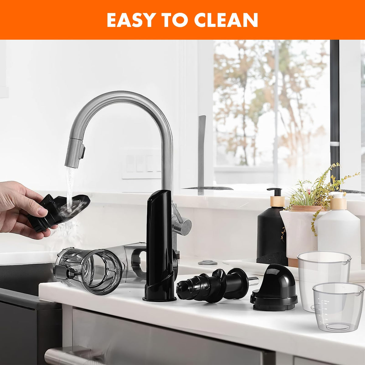 GVODE kitchen aid dual-feed chute 2 inch handles larger produce.