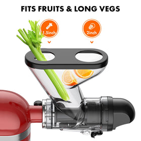 GVODE end cap ensures secure fitting and smooth juicing.