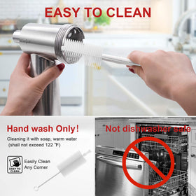 GVODE detachable parts enable simple hand-wash cleaning after use.
