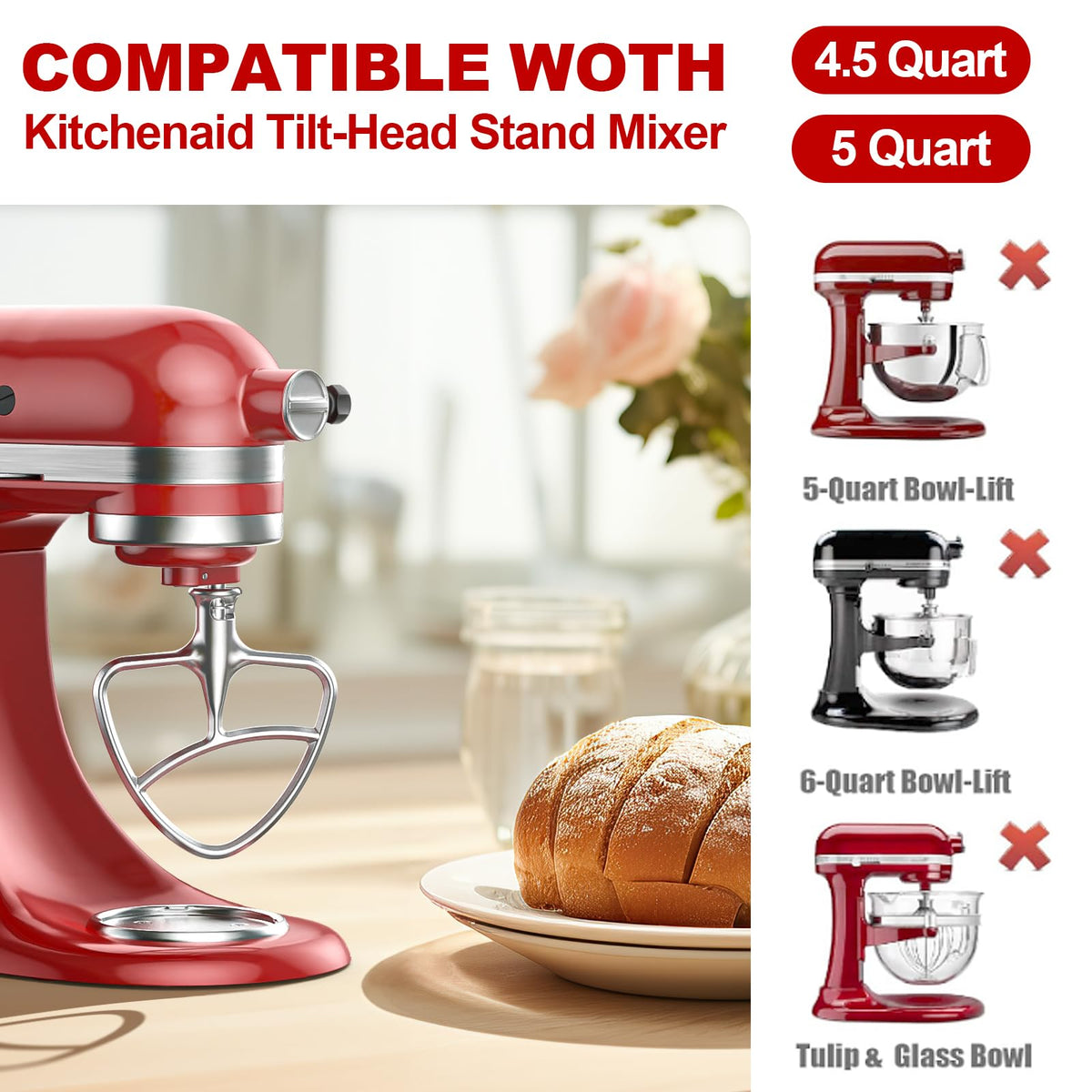 GVODE safety clasp design prevents wobble during high-speed mixing.